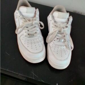 Classic White Kids Sneakers